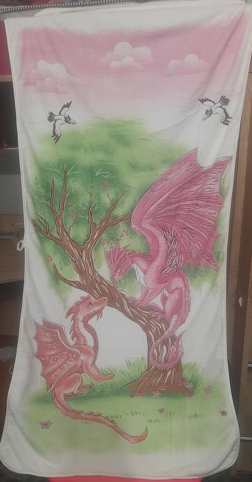 Рушник з Драконом Мікрофіби