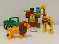 Lego Duplo 10802 - auto, zwierzęta, safari,