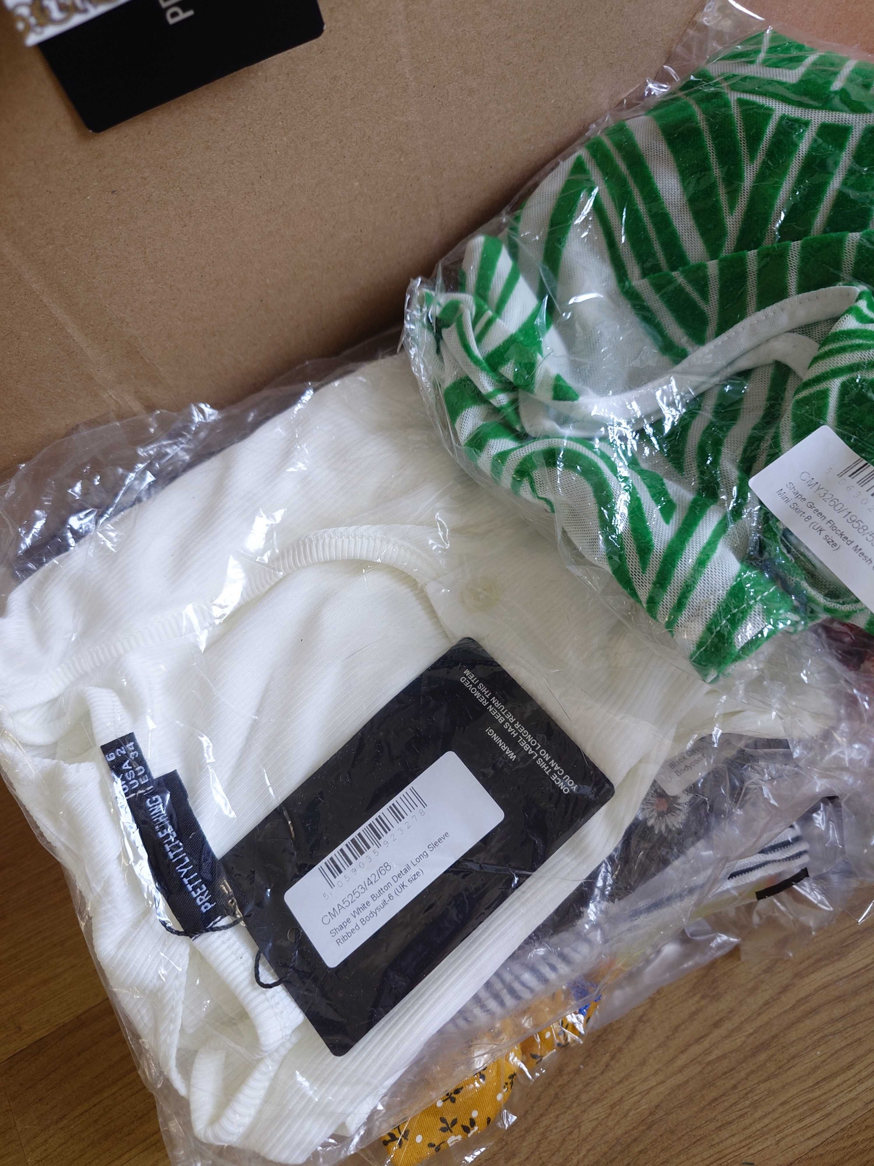 Paczka ubrań damskich wiosna-lato 5 kg Prettylittlething, Boohoo