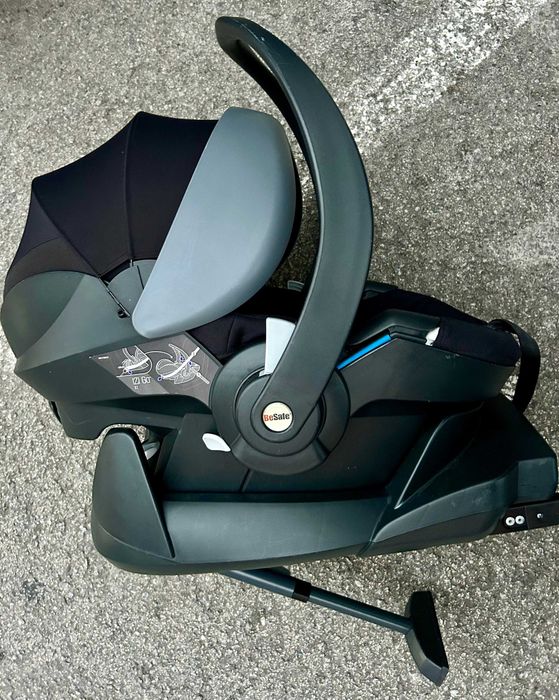 cadeira auto grupo 0(ovo) besafe izq go x1 com base isofix