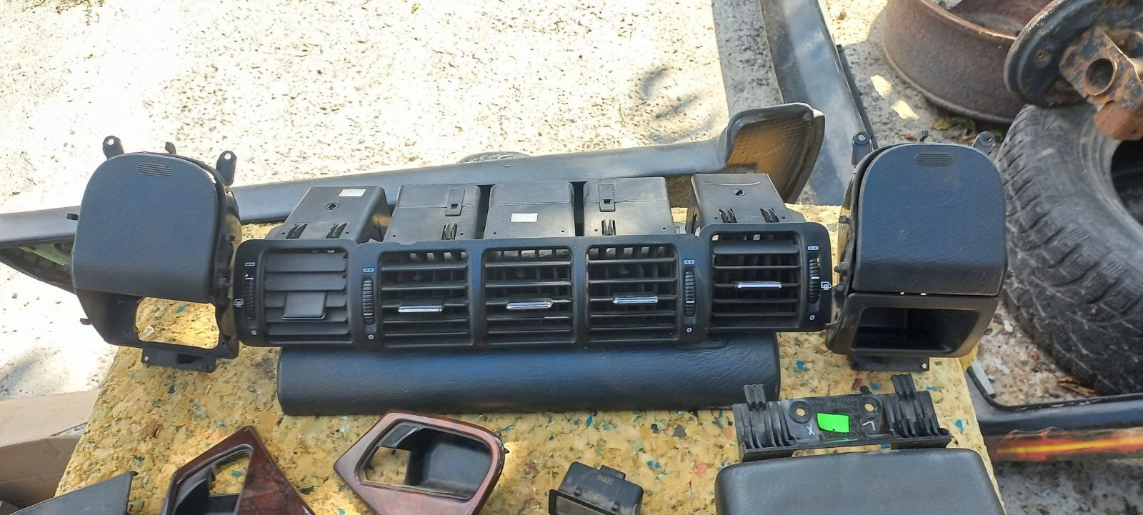 Детали салона Mercedes ML w163 подстаканник дефлектор