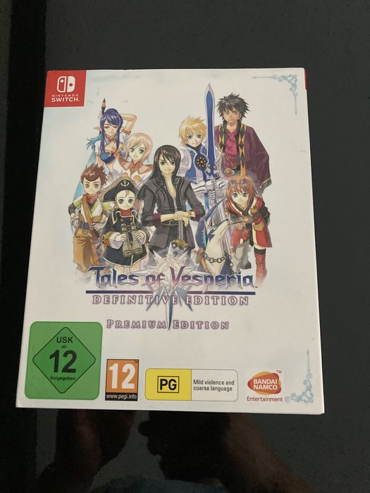 Tales of Vesperia Edição limitada/Colecionador Nintendo Switch