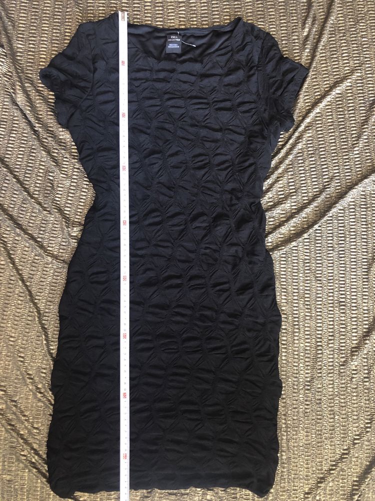Sukienka ZARA mała czarna sukieneczka XS S 34 36 sexy sylwester wesele