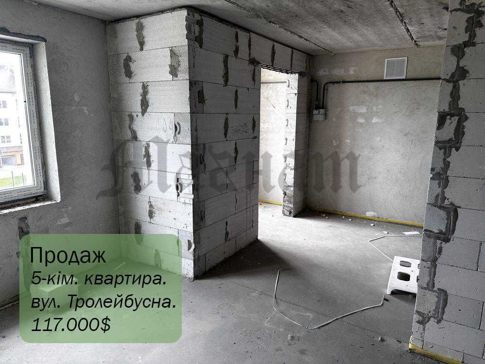 Продаж 5-ти кім. квартири по вул. Тролейбусна (Наукова)