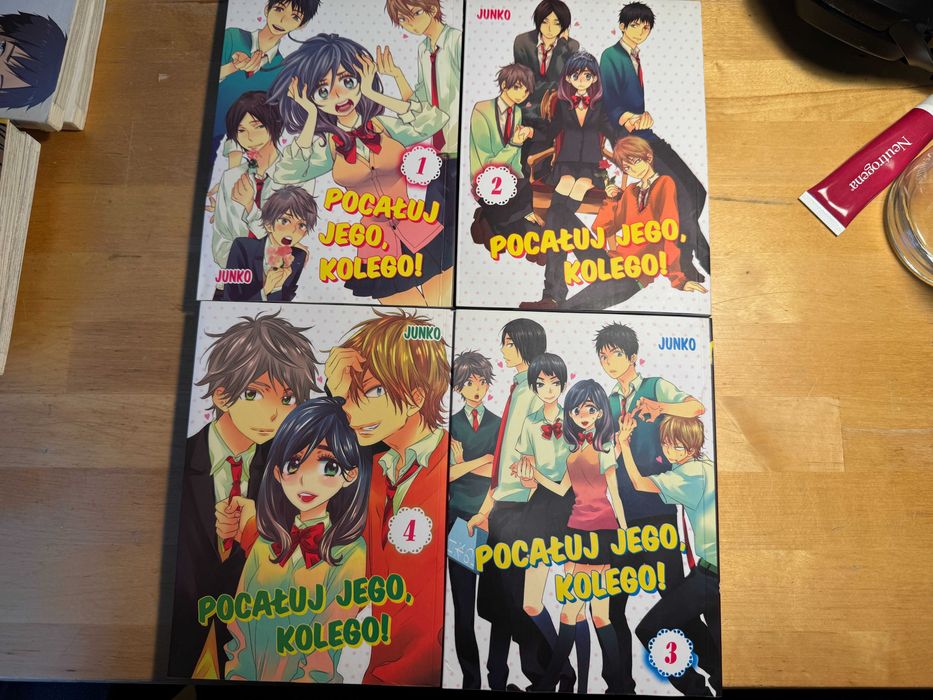 Pocałuj jego kolego tomy 1-4