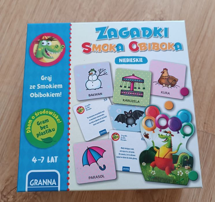 Zagadki smoka obiboka Granna Gra
