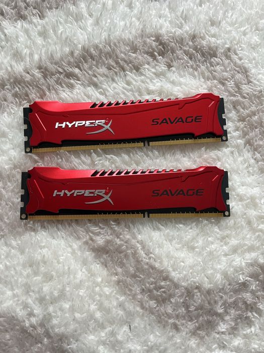 ZESTAW 2 x Pamięć RAM DDR3 HyperX Savage 4GB 1600MHz CL9 HX316C9SR/4