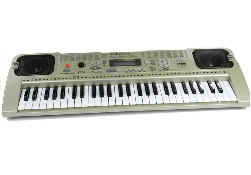 Keyboard mq807 organy pianinko + mikrofon usb