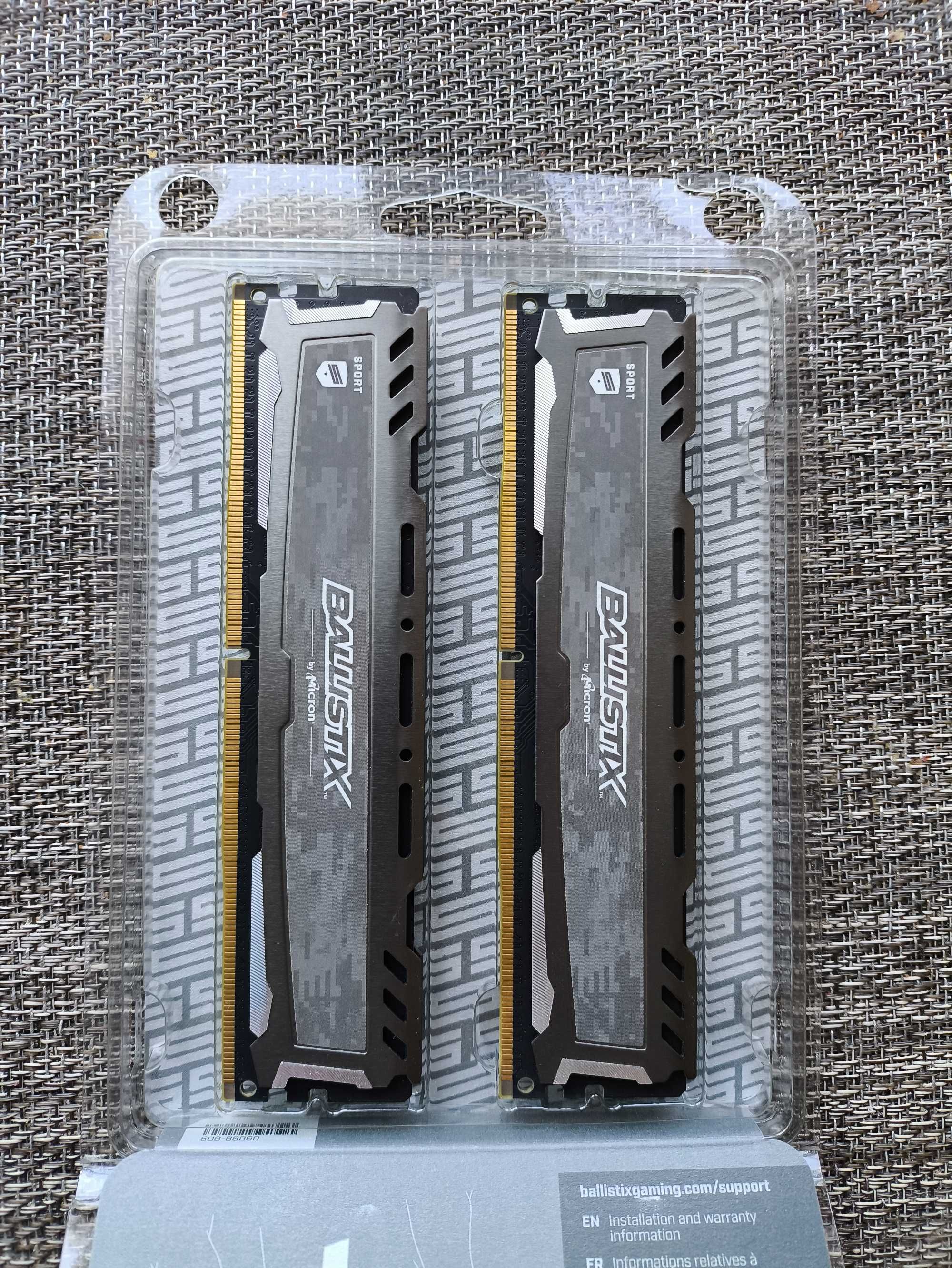 Pamięć Ram DDR4 Crucial 2x4GB 2400mhz CL16