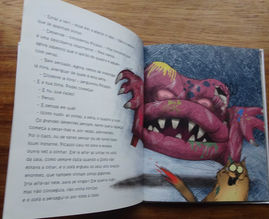 Mexe Esse Rabo Gordo Pá (Picasso e Van Gogh) de Álvaro Magalhães