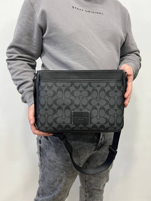 Сумка мужская Коач/Чоловіча сумка coach