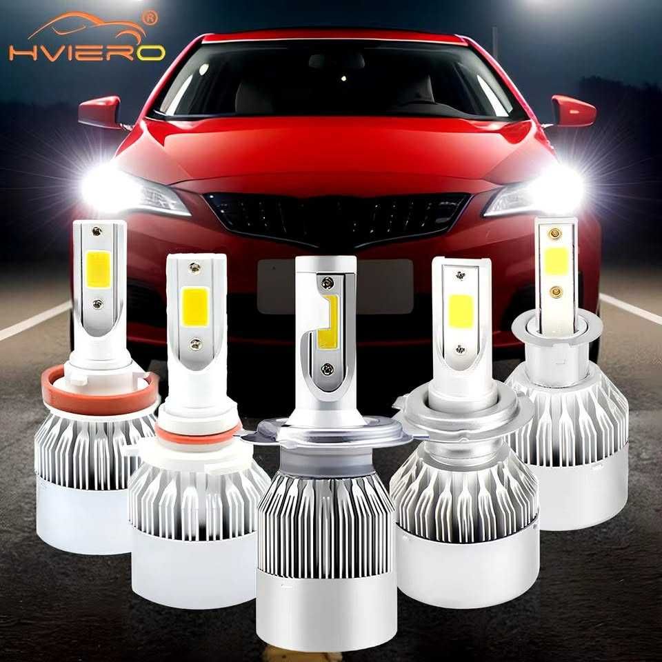 Lâmpadas de farol de carro luz de nevoeiro H7 - 2 peças