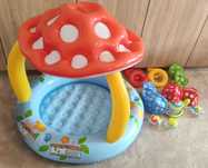 Basen dziecięcy dmuchany muchomorek Intex 57407
