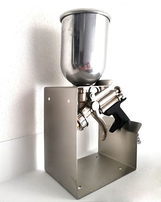 Suporte para Pistola de Pintura em Aço Inoxidável