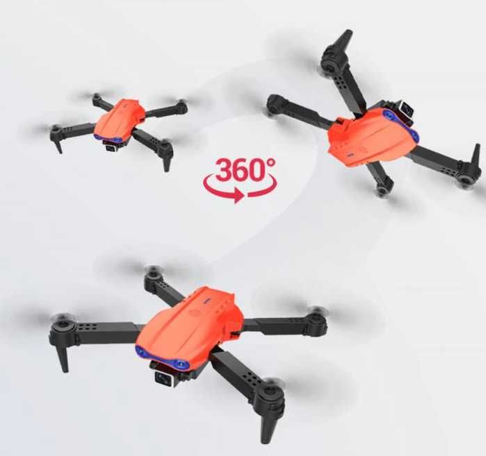 Dron Orange E99 pro 2 kamery 4K 3 baterie torba WiFi NOWY PL 24h