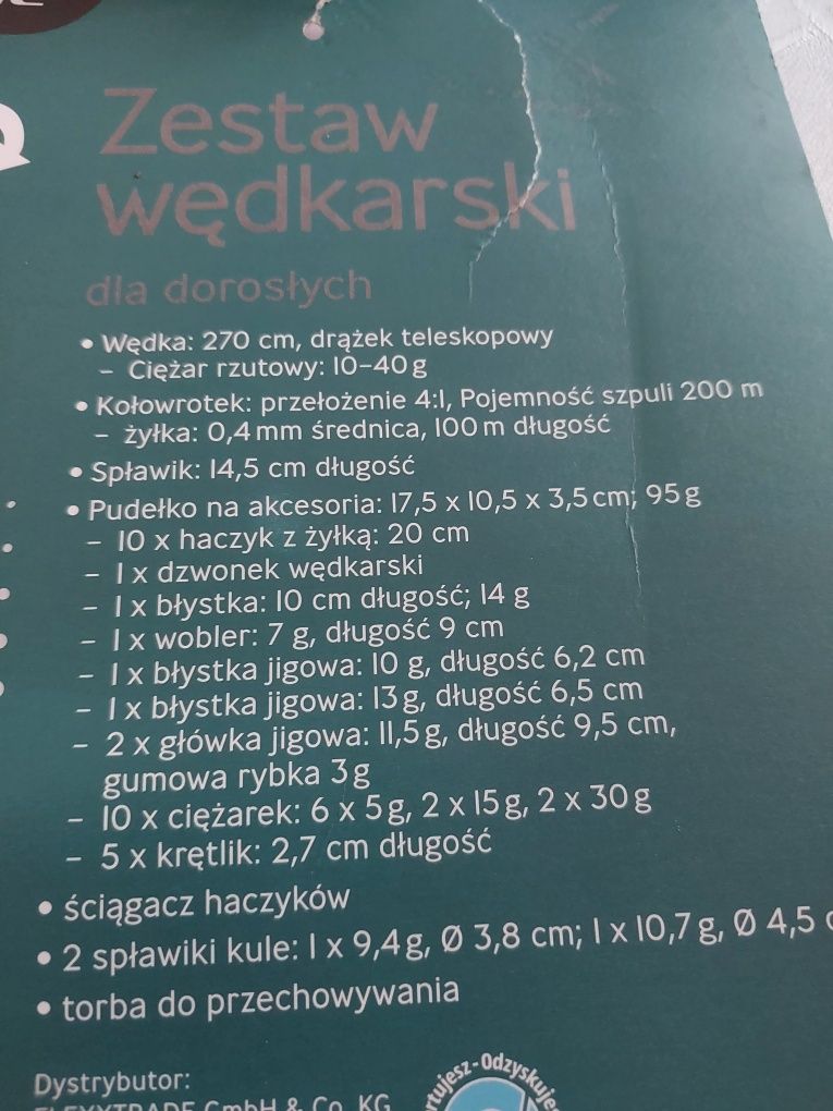 Zestaw wędkarski