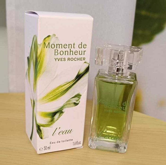 Delikatna i świeża woda toaletowa "Moment de Bonheur" od Yves Rocher