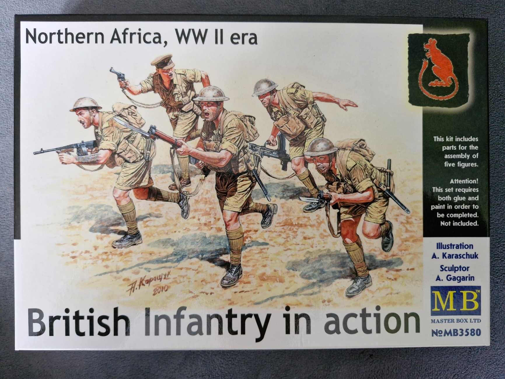 Master Box 3580 - British Infantry, North Africa 1941/1943 (1:35) V