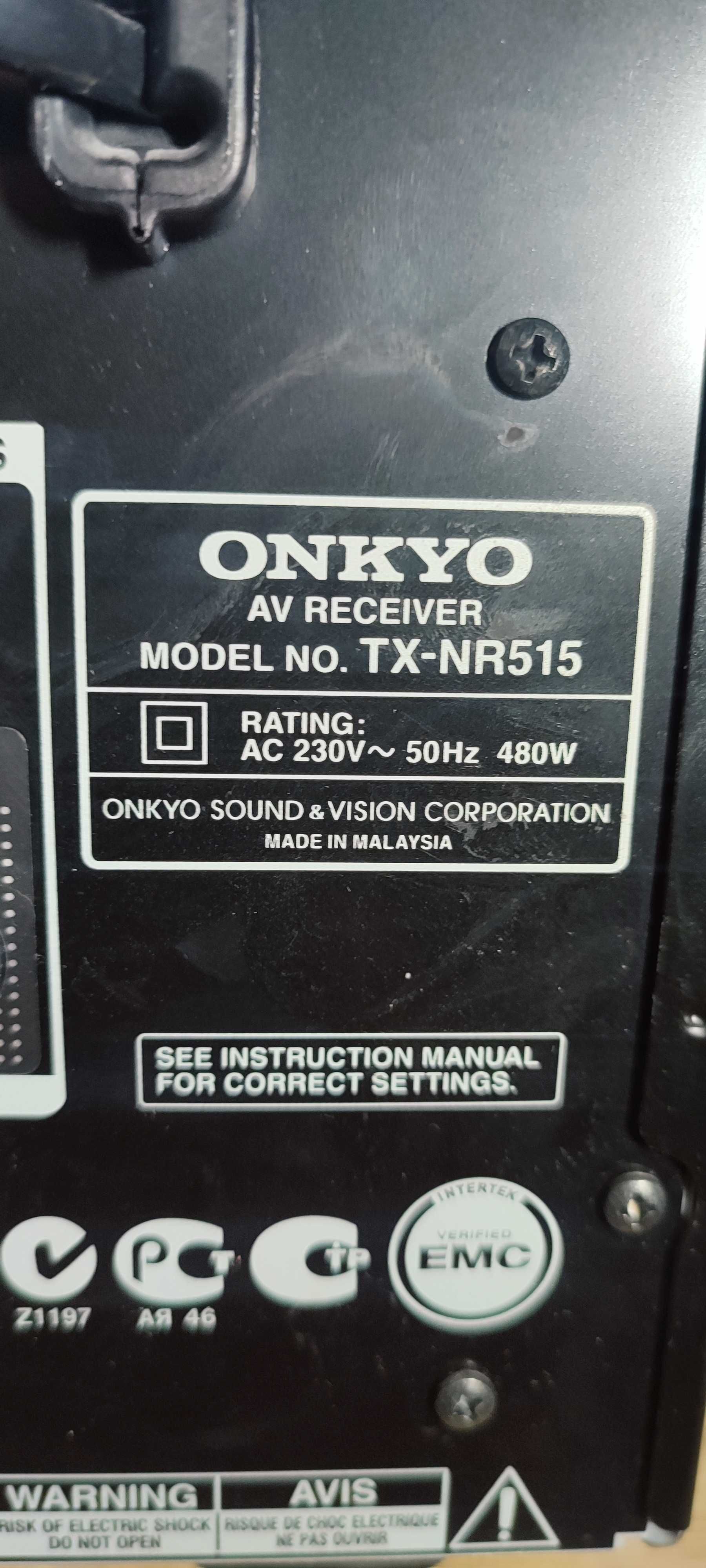 Amplituner Onkyo tx nr 515