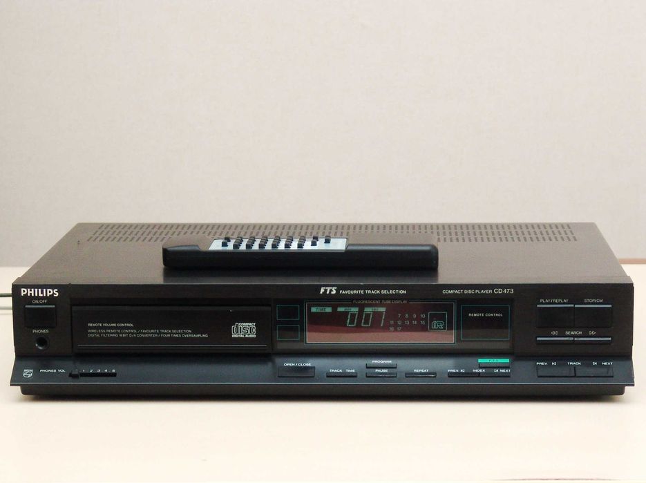 CD плеер Philips CD 584, Philips CD 473 (ЦАП TDA1541).