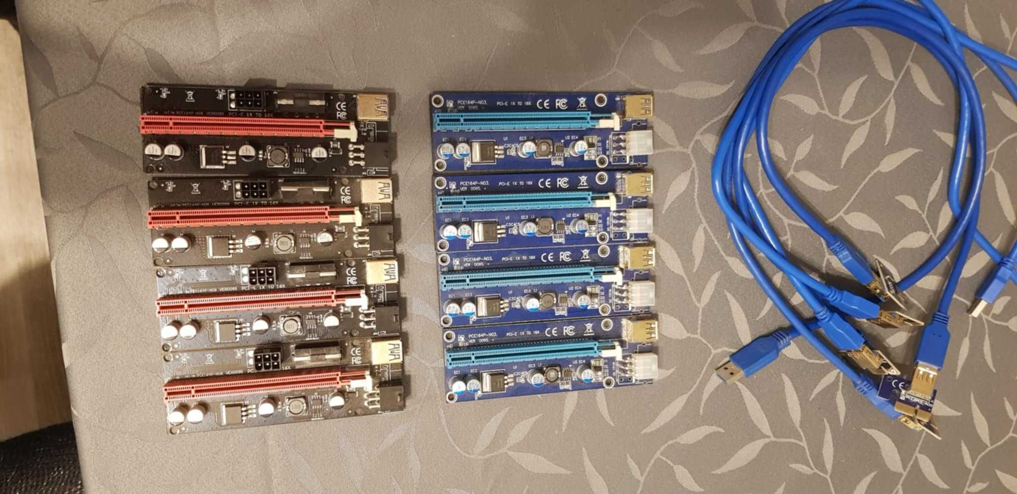 Zasilacze FPGA, risery i kable