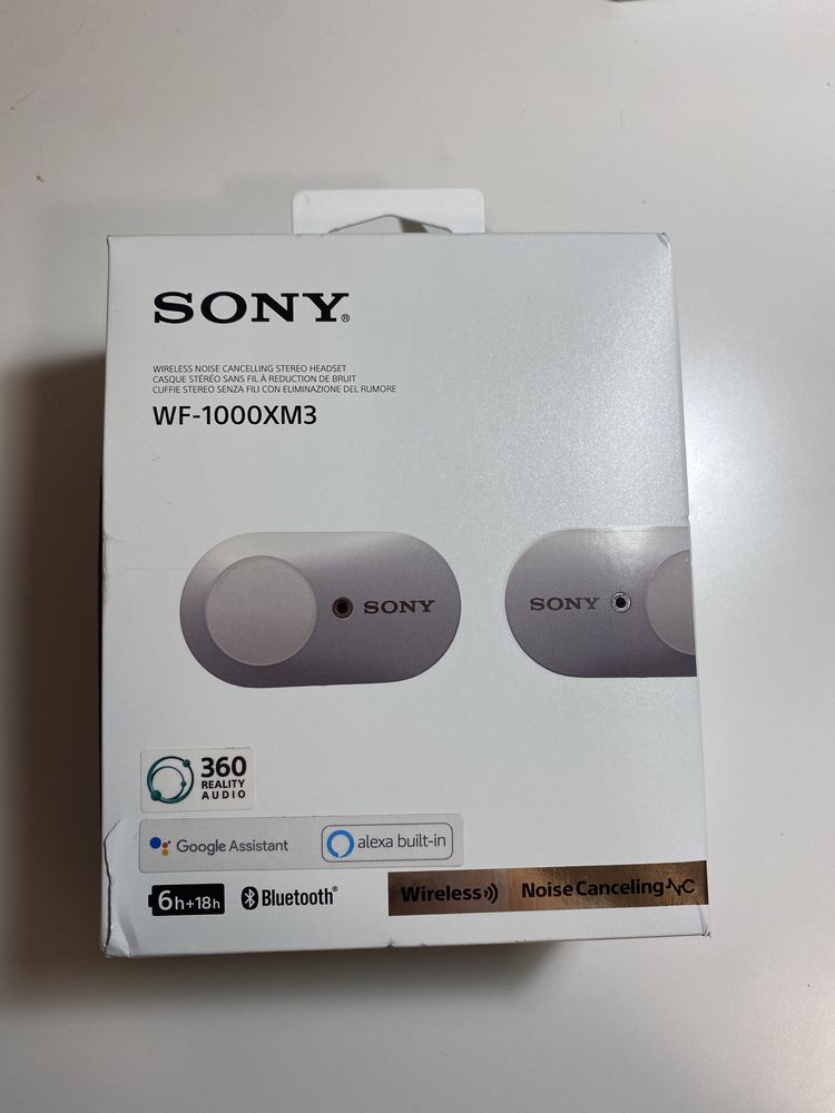 Auscultadores Sony WF-1000XM3 Novos