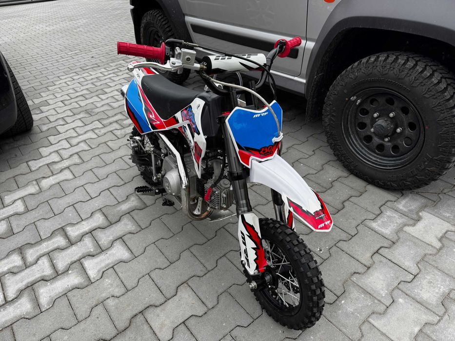 Pitbike MRF Runner 80, okazja tylko 47mth, cross, enduro dla dziecka