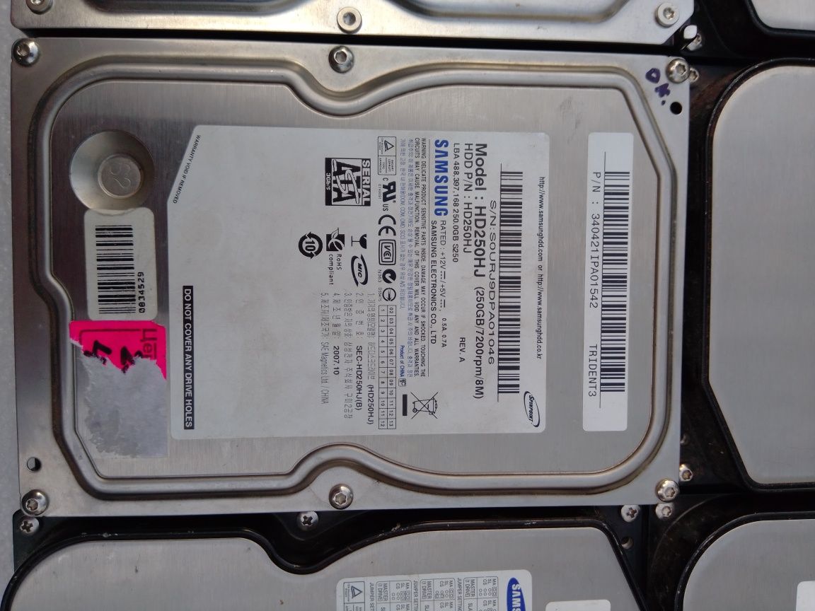 Жёсткие диски  HDD