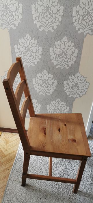 Krzesło Ikea, drewniane