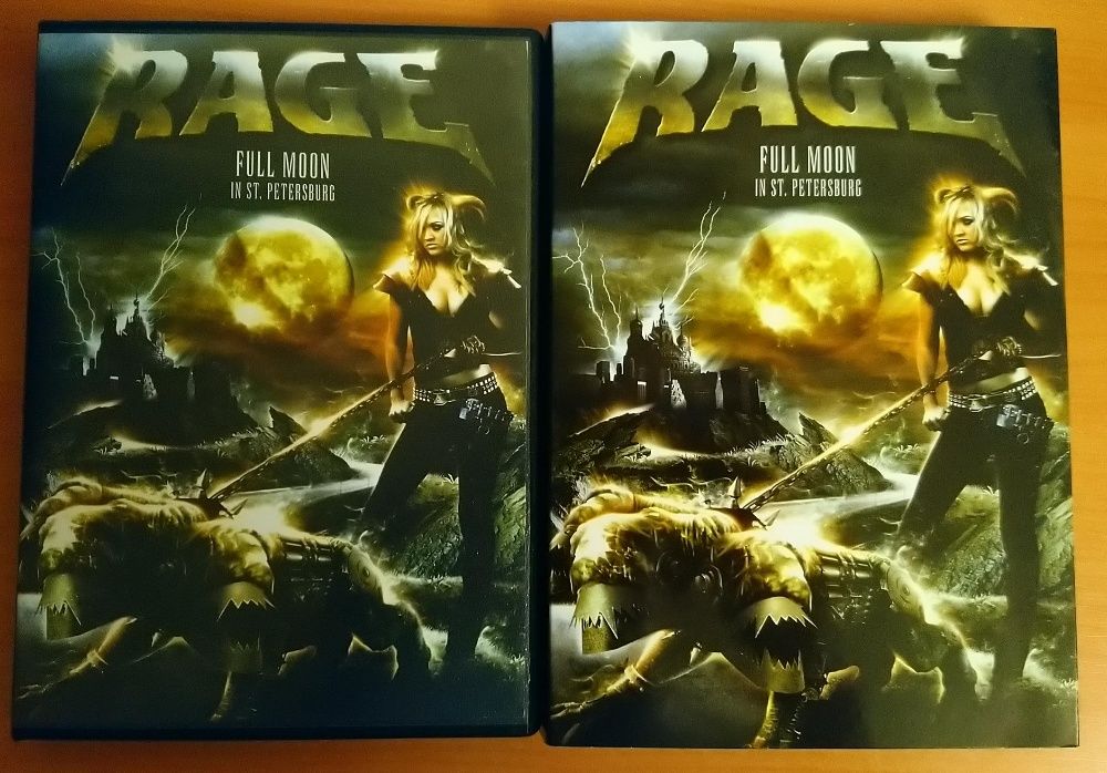 Rage: Full Moon in St. Petersburg DVD музыка концерт