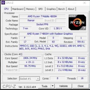 Lenovo IDEAPAD GAMING 3 Ryzen 7, 16 gb ram, 512 SSD,GTX 1650 Ti, bdb