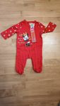 Świąteczne ubranko pajacyk dla dziewczynki Myszka Mickey