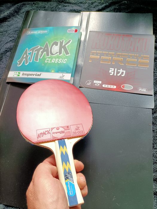 Niemiecka rakietka do tenisa stołowego marki Imperial Balsa