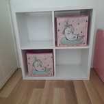 Biały regał 2x2 Ikea Kallax