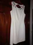 Vestido pérola cintado