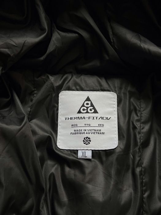 Зимова куртка Nike ACG Therma-Fit чорна Пуховик Найк