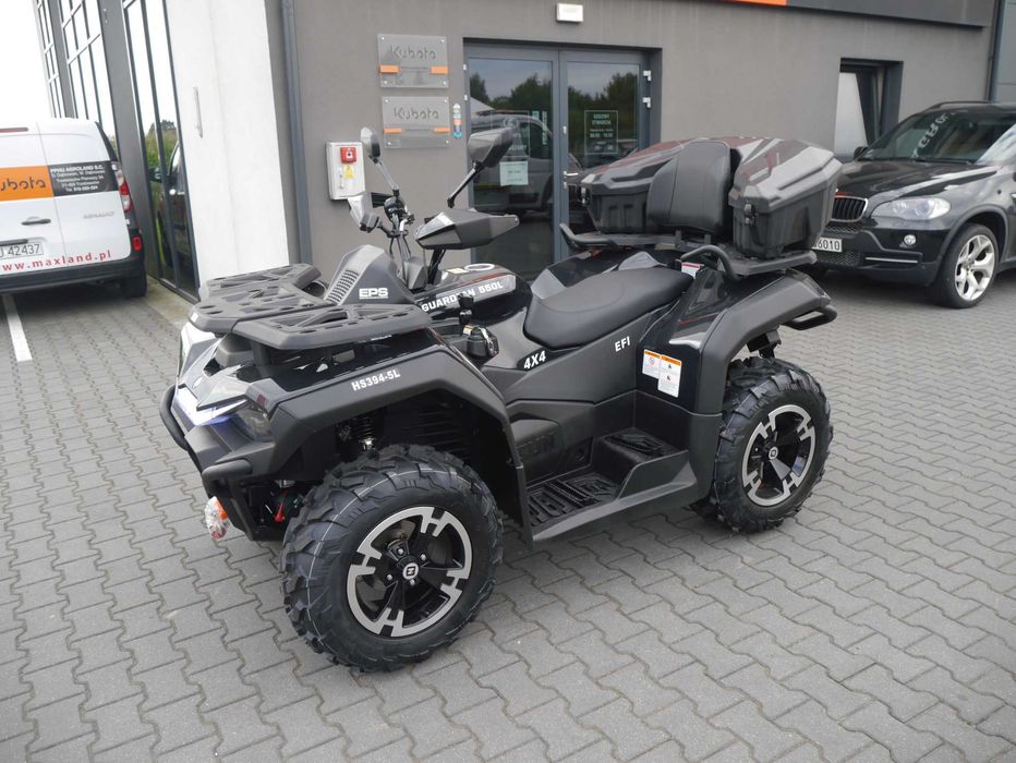 Quad Hisun Guardian 550L Kufer! Kask! Raty! czarny albo żółty