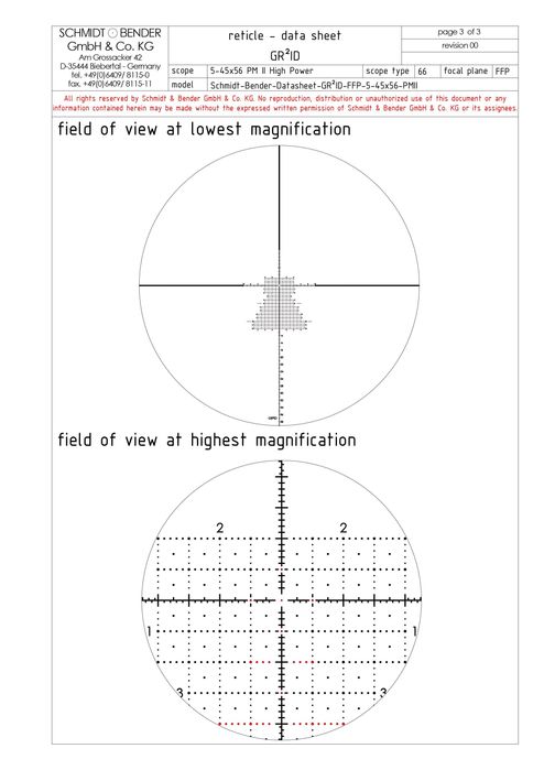Schmidt & Bender 5-45x56 PM II High Power