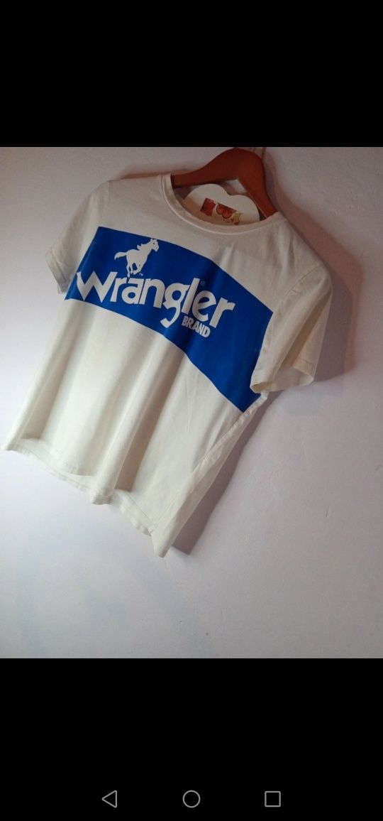 Tshirt bluzka damska S Wrangler bawełna