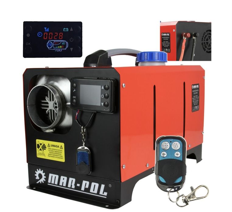 Nagrzewnica olejowa , webasto  8KW Pilot , LCD 12-230V