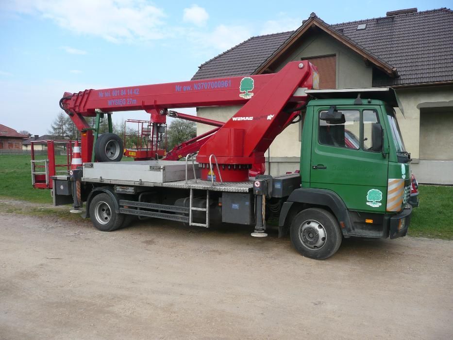 Podnośnik koszowy , Zwyżka , wysięgnik 18m do 42 m/4x4/