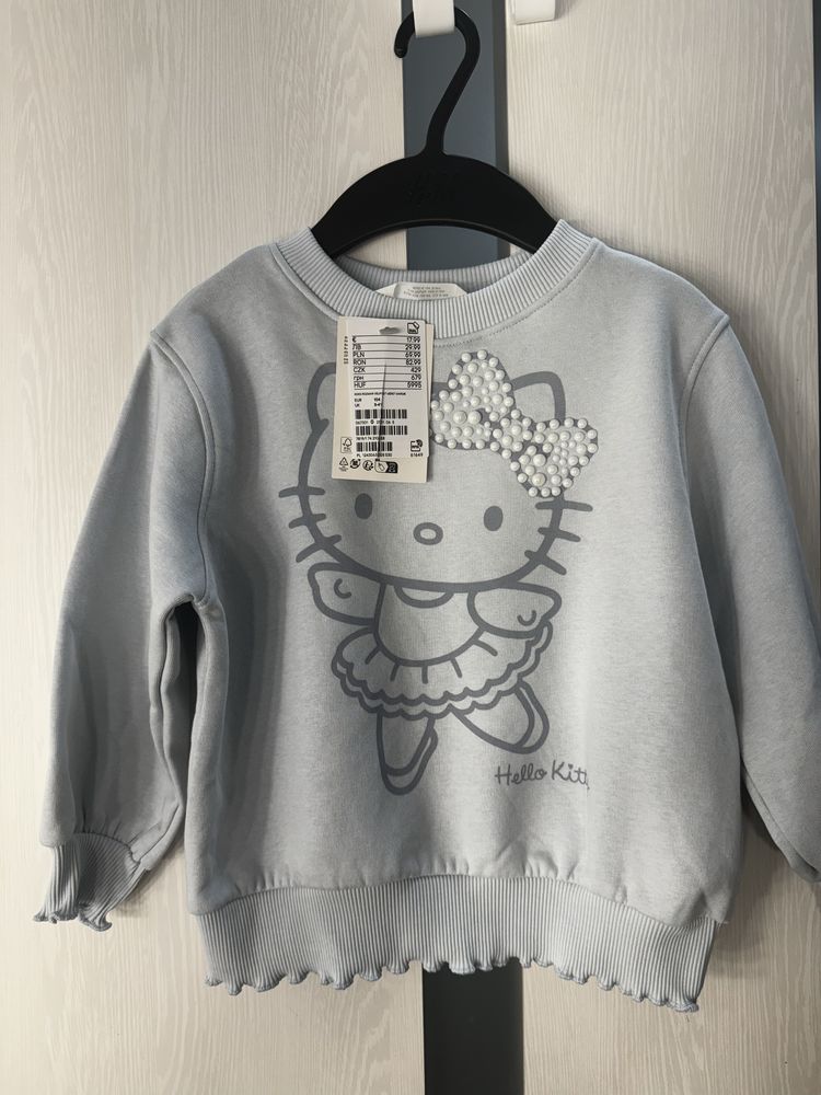 Bluza hello kitty h&m nowa z metka 104 rozmiar