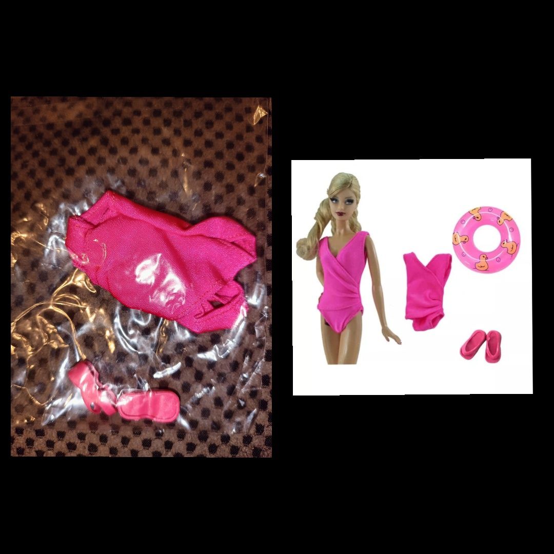 Komplety ubranek dla lalek Barbie i podobnych