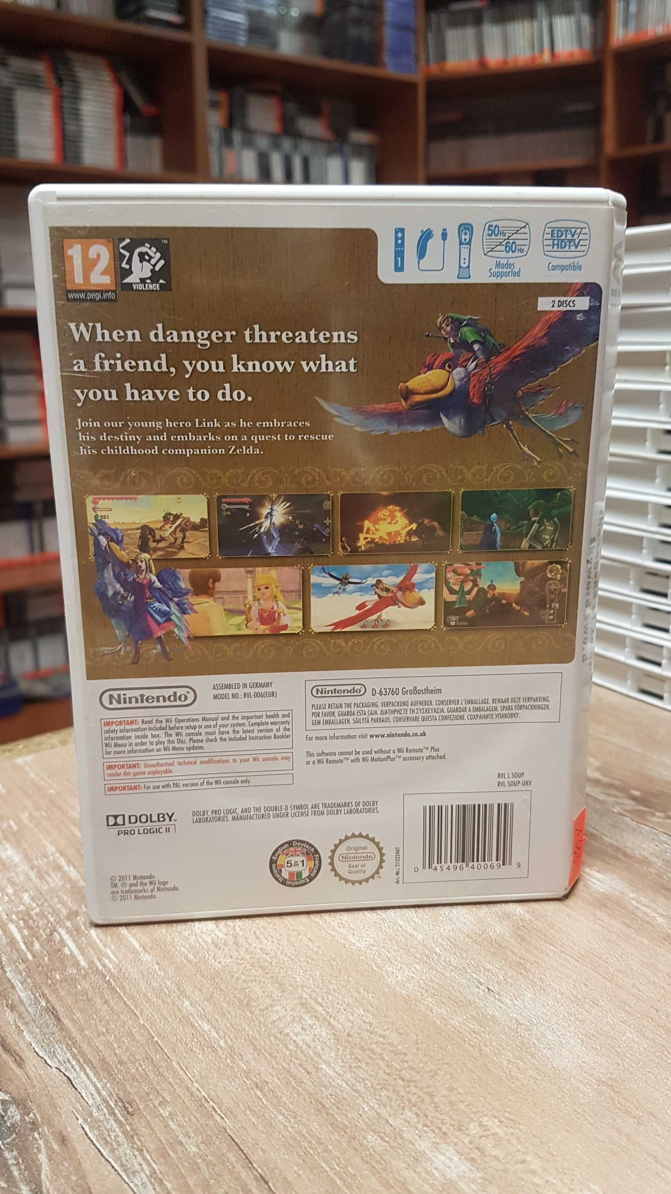 The Legend of Zelda: Skyward Sword Wii  Sklep Wysyłka Wymiana