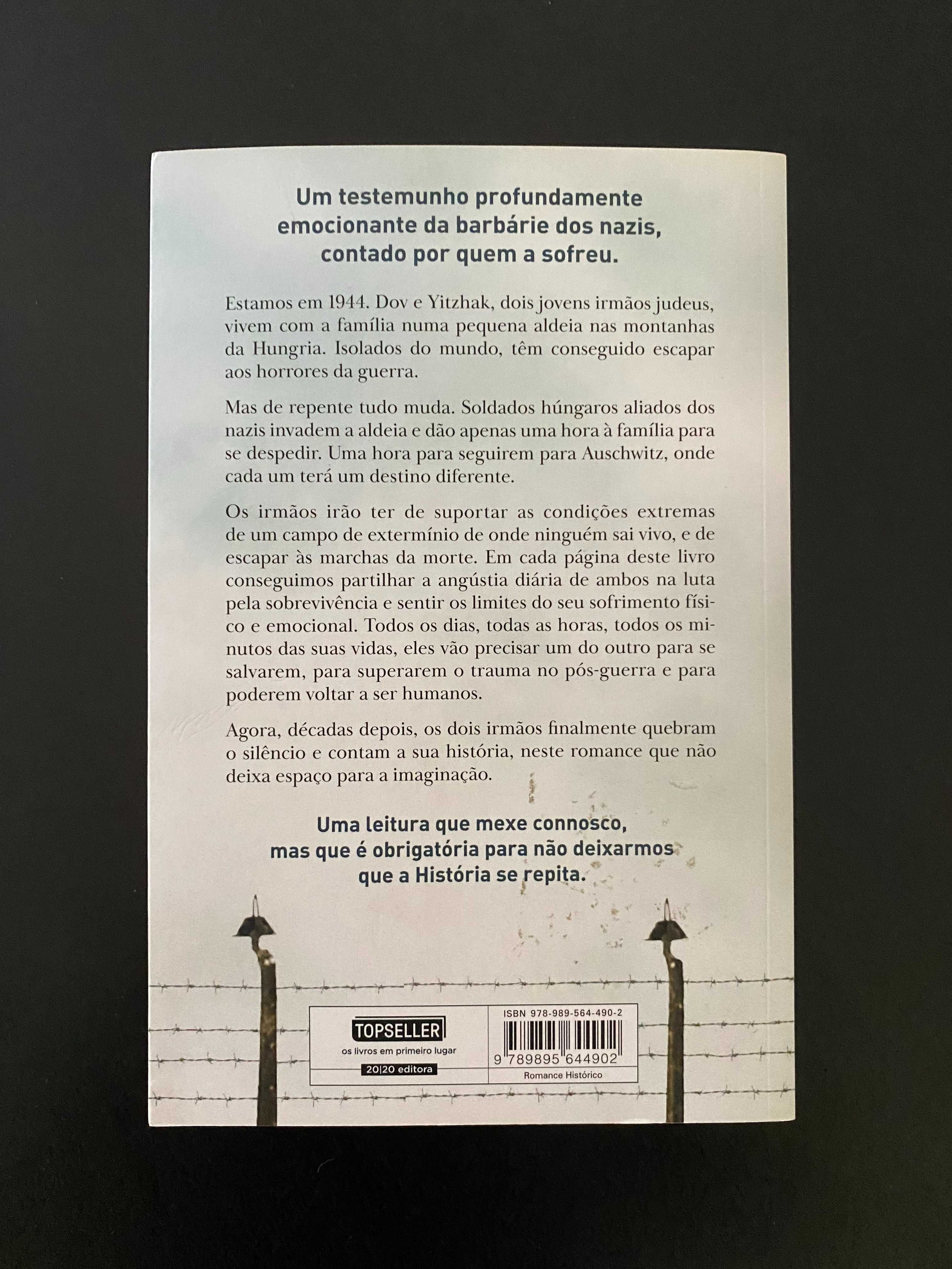 Livro Os Irmãos de Auschwitz de Malka Adler