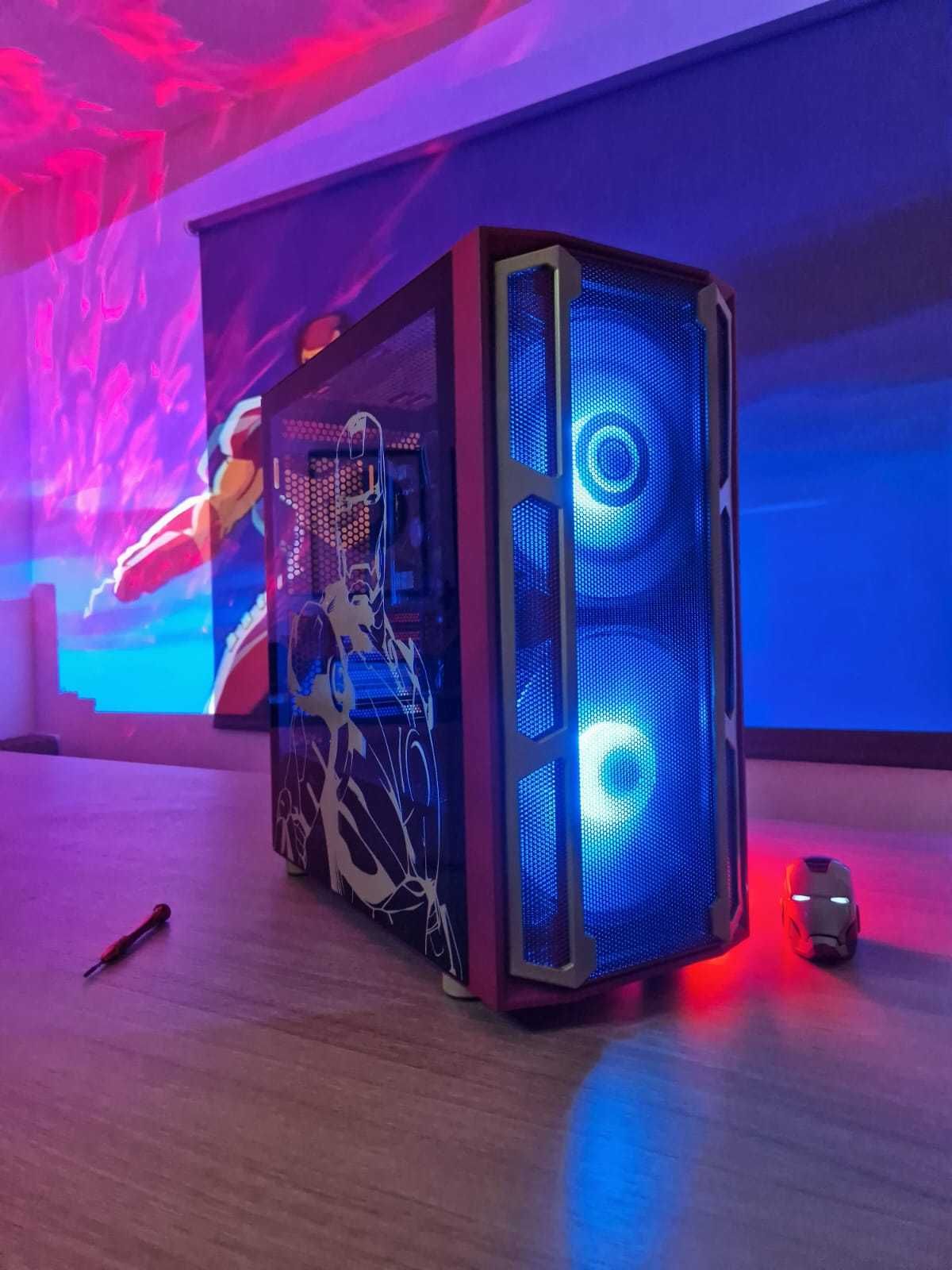 CAIXA ATX - TEMA IRON-MAN 100% Personalizada