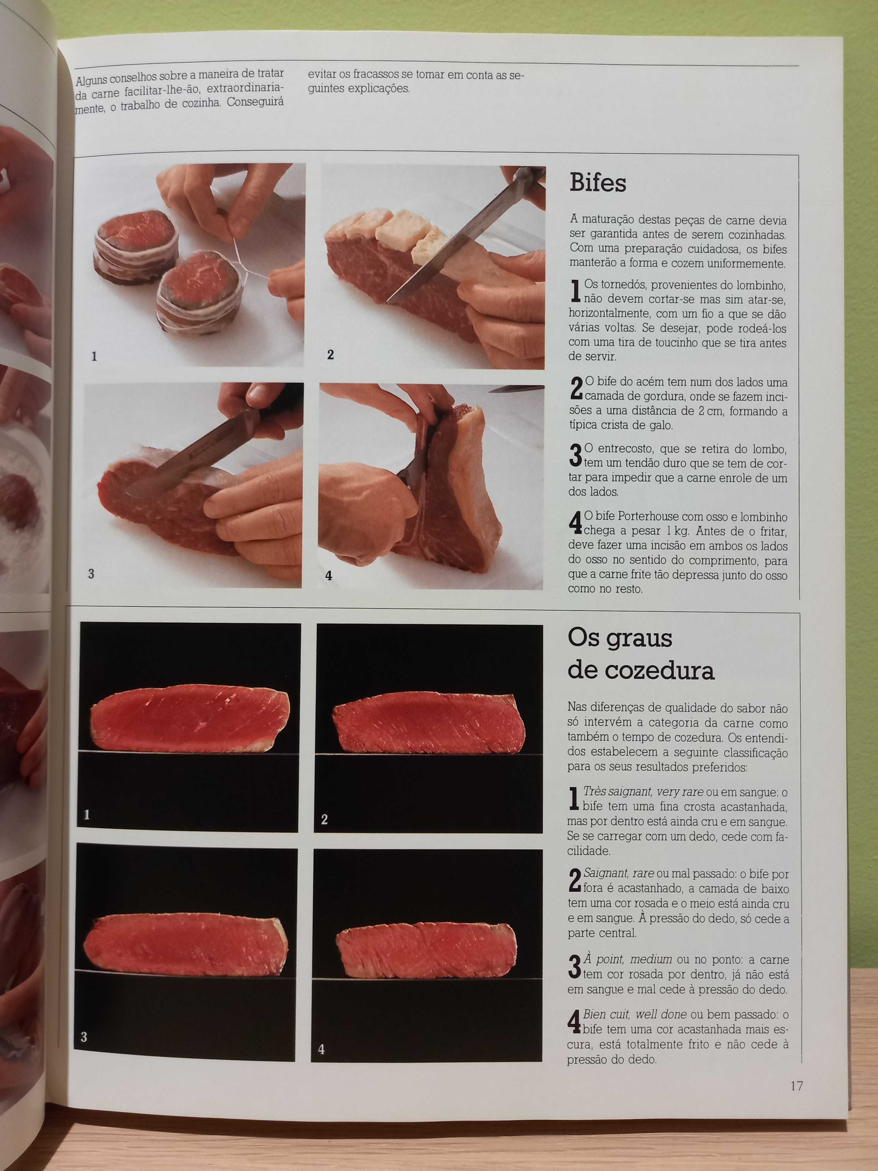 Livro de Receitas "Cozinhar Melhor - Carnes"