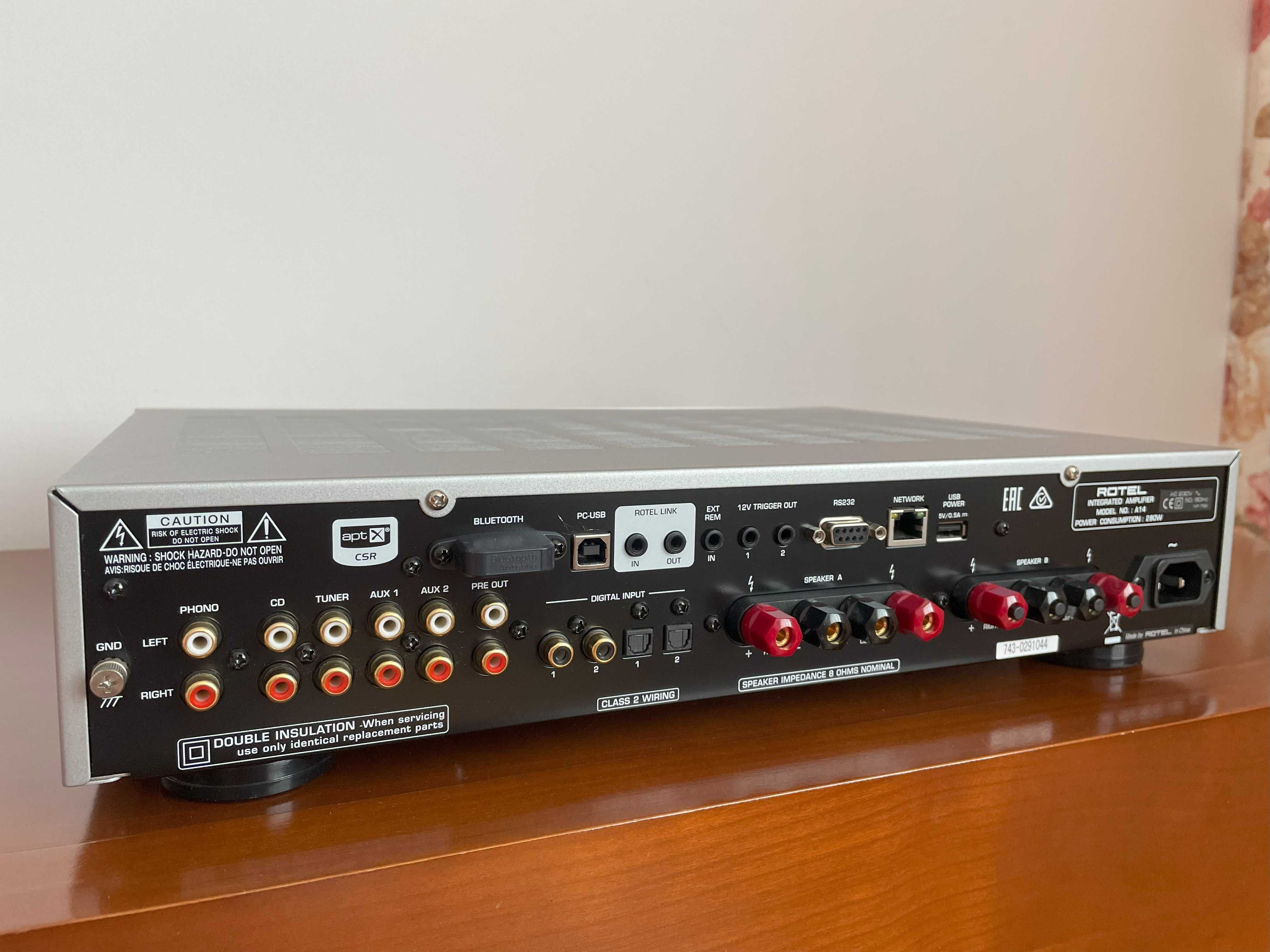 Rotel A14 + CD14 zestaw stereo