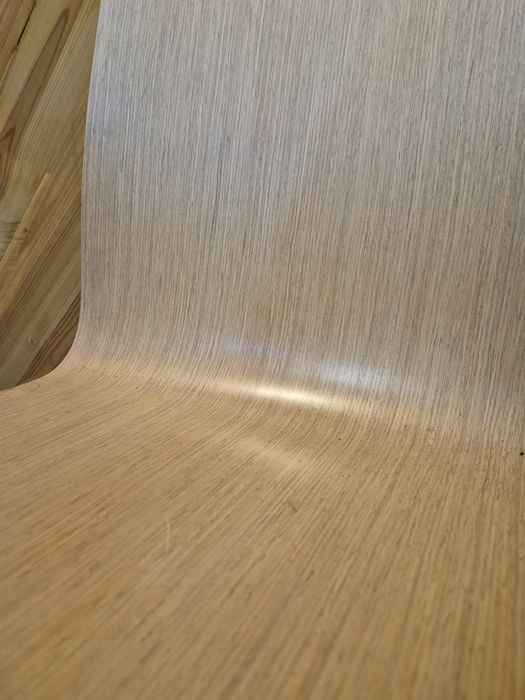 62x KRZESŁO NOWOCZESNE KONFERENCYJNE chrom + gięte drewno sztaplowane