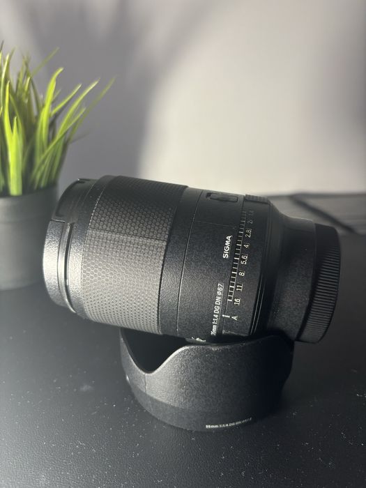 Lente sigma 35mm F1.4 Dg Dn para sony e-mount com garantia